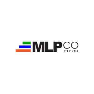 The logo for mlp co ltd.