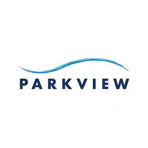 Parkview logo on a white background.